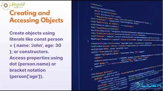 JavaScript Objects and Object Methods Powered by Lider Technology Learn with Lider
