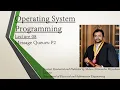 Lecture 8 - OS Programming Message Queues