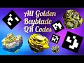 All Golden Beyblade QR Codes - BEYBLADE BURST APP