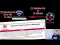 Host FREE website Home 2 - Apache2 Port Forwarding