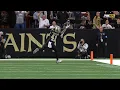 Kamara s one-handed over the shoulder TD from WR Wilson is ridiculous