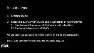 971 SUDAF Sharing User-Defined Aggregate Functions