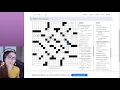 Leahbee Crossword Stream 20 sunday crossword puzz w jason