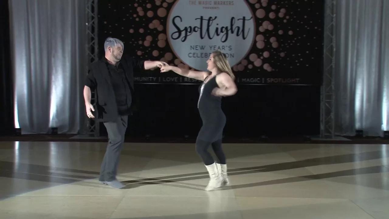 Spotlight New Years 2017 2018 Invitational Jack & Jill Classic Nelson Clarke & Colleen Uspensky
