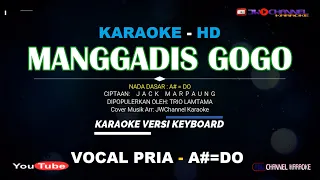 Download MANGGADIS GOGO [KARAOKE LAGU BATAK] TRIO LAMTAMA [A#=DO] MP3