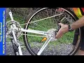 Bike Chain Drop Stuck Between Cassette Wheel Spokes