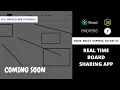 Node Js React Js Real Time White Board Sharing App Coming Soon