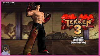 tekken 3 jin kazama arcade mode no commentary