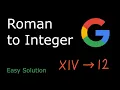 Roman to Integer LeetCode 13 Python