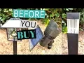 Landscape lighting - Why You DON T Want Solar Lights