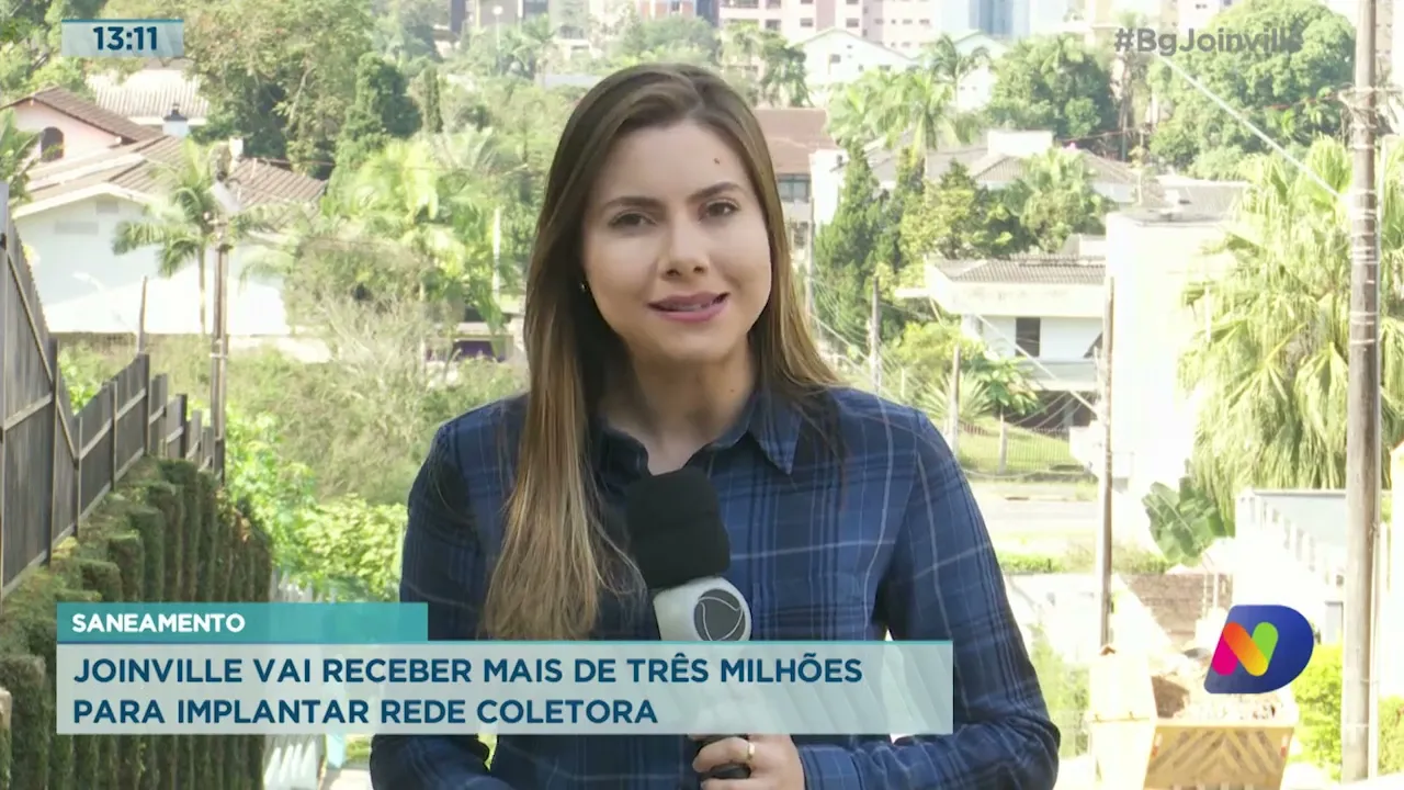 Saneamento: Joinville vai receber mais de três milhões para implantar rede coletora