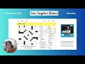 LA Times Crossword February 8 2025