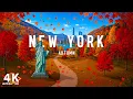 Download Lagu Autumn in New York, USA 4K 🍂 Colors of Central Park, Adirondack Mountains - VIDEO 4K UHD