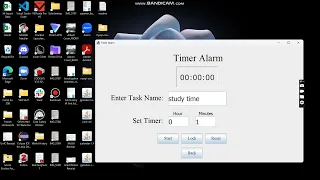 Desktop Application - Productivity App Java