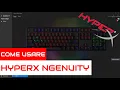 HyperX NGENUITY Tutorial ITA