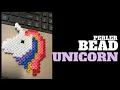 How to make Perler bead unicorn kids s crafts rainbow unicorn