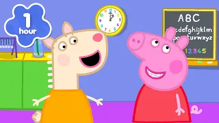 ¡Peppa Pig conoce a Lotte Llama! 🦙 | Primer Día en el Preescolar | Nuevos Episodios Completos