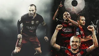 عندما يتفنن ويعزف الرسام انيستا باجمل التمريرات السحرية بين اللاعبين وجنون المعلقين 