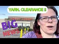 2026 Hobby Lobby YARN CLEARANCE shop with me at 2 stores 75 off