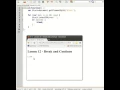lesson 12 Break and continue JavaScript Course