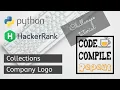 Python Company Logo Hackerrank Solution