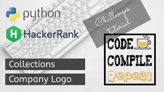 Python Company Logo Hackerrank Solution