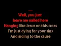 Nine Inch Nails - Ringfinger Karaoke w. lyrics - Caritas