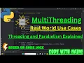 Practical Python Multithreading Real-World Use Cases Tutorial