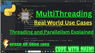 Practical Python Multithreading Real-World Use Cases Tutorial