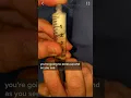 Hack for swallowing large pills does not work for encoated or pills