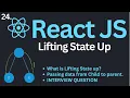 Lifting State up in ReactJs Tutorial Complete React Course