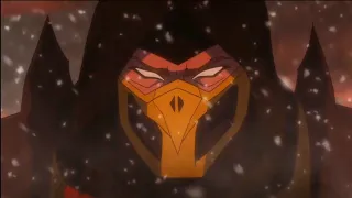 scorpion fight scenes mortal kombat legends