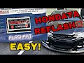 HONDATA FLASHPRO TUTORIAL 9TH GEN CIVIC Si A NIGHT OUT