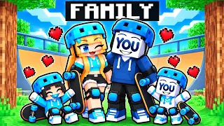 You Have a Skater Family in Minecraft!