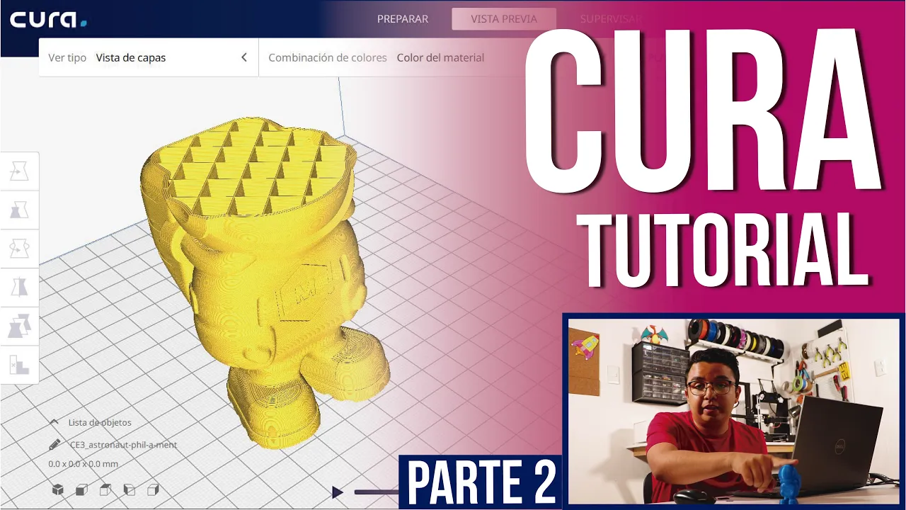 👉 Cura 3D GUÍA para PRINCIPIANTES [Parte 2] | Cómo imprimir en 3D con CURA ❓