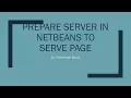 Server preperation in Netbeans to serve Data Using GlassFish Server