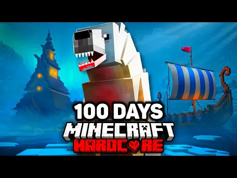 Download MP3 I Survived 100 Days in NORWAY in Hardcore Minecraft!