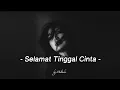 Download Lagu Melinda - Selamat Tinggal Cinta (Official Lyric Video)
