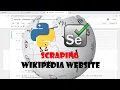 Scraping Wikipedia