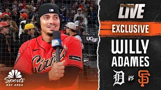 Willy Adames shares what retiring Giants broadcaster Mike Krukow means to him NBC Sports BA