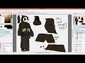 PlagueDoctor Cosplay Planning Sawbones - OC Speedpaint