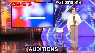 andy rowell karaoke singer sings only one word tequilla funny americas got talent 2019 audition