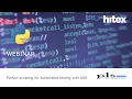 Hitex Webinar Python Scripting for Automated Testing with UDE PLS