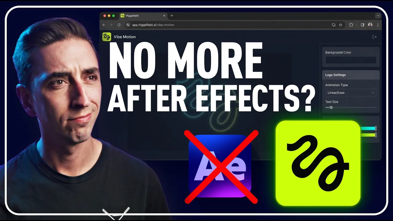Will This AI Kill Motion Design? (Higgsfield Test): video thumbnail