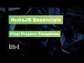 NodeJS Essentials 41 Final Project Templates