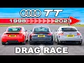 Audi TT Generations DRAG RACE