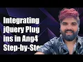 Integrating jQuery Plugins in Angular 4 A Step-by-Step Guide