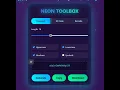 Create Neon Password QR Code Barcode Generator Tool HTML CSS JavaScript Tutorial