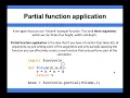 Functional Programming - Partial function application