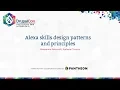 DrupalCon Amsterdam 2019 Alexa skills design patterns and principles